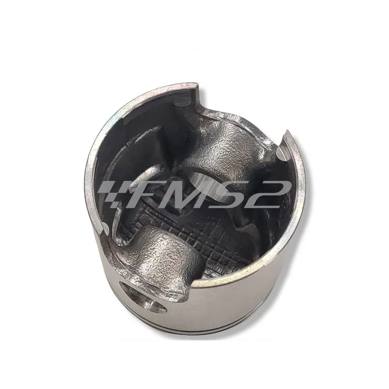 Pistone meteor completo di fasce elastiche, spinotto e seeger da abbinare al gruppo termico DR vespa 6 travasi con diametro 47,2 mm per Piaggio Vespa 50, Ape 50, PK50, ricambio PC1186020