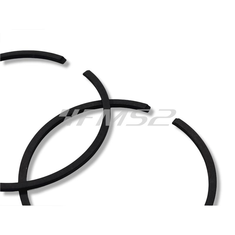 Pistone meteor completo di fasce elastiche, spinotto e seeger da abbinare al gruppo termico DR vespa 6 travasi con diametro 47,4 mm per Piaggio Vespa 50, Ape 50, PK50, ricambio PC1186040