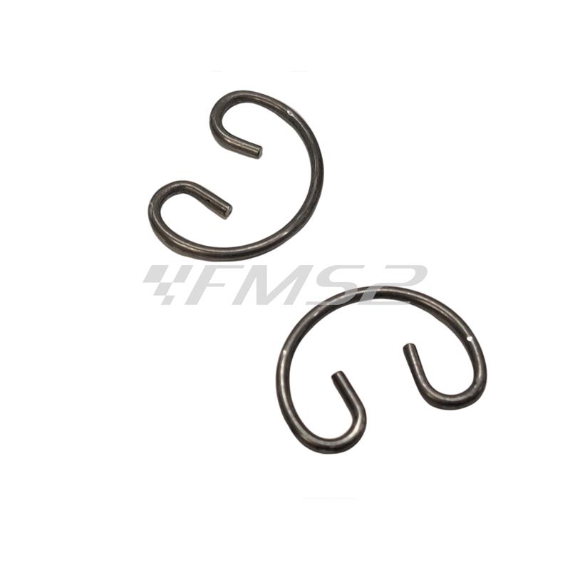Pistone meteor completo di fasce elastiche, spinotto e seeger da abbinare al gruppo termico POLINI 130 cc luce bassa con diametro 57,0 mm per Piaggio Vespa 125 primavera, 125 ET3, PK125, ricambio PC1249000