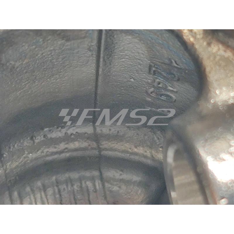 Pistone meteor completo di fasce elastiche, spinotto e seeger da abbinare al gruppo termico POLINI 130 cc luce bassa con diametro 57,0 mm per Piaggio Vespa 125 primavera, 125 ET3, PK125, ricambio PC1249000