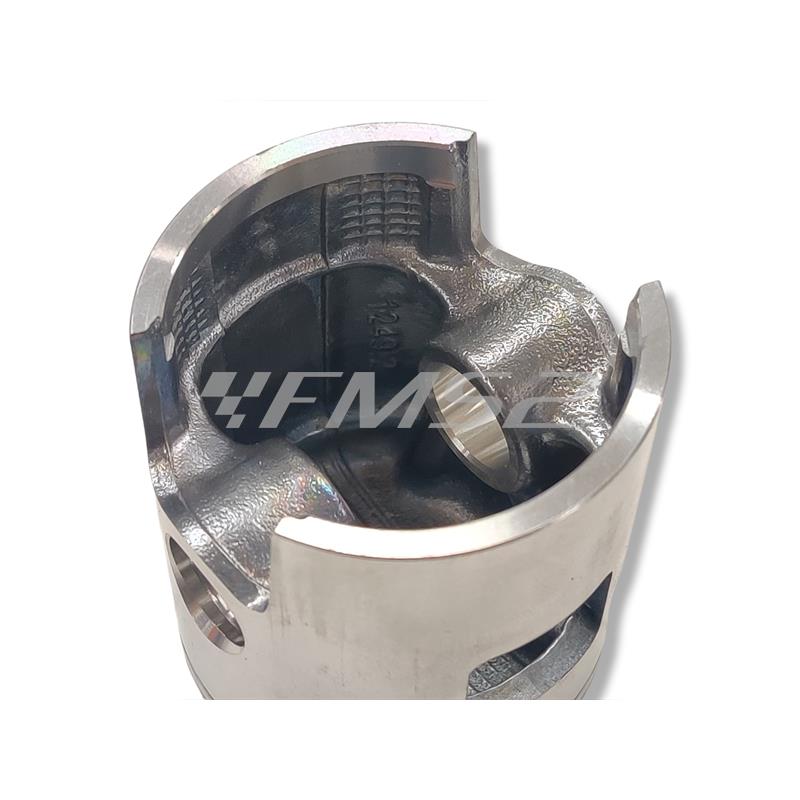 Pistone meteor completo di fasce elastiche, spinotto e seeger da abbinare al gruppo termico POLINI 130 cc luce bassa con diametro 58,2 mm per Piaggio Vespa 125 primavera, 125 ET3, PK125, ricambio PC1249120