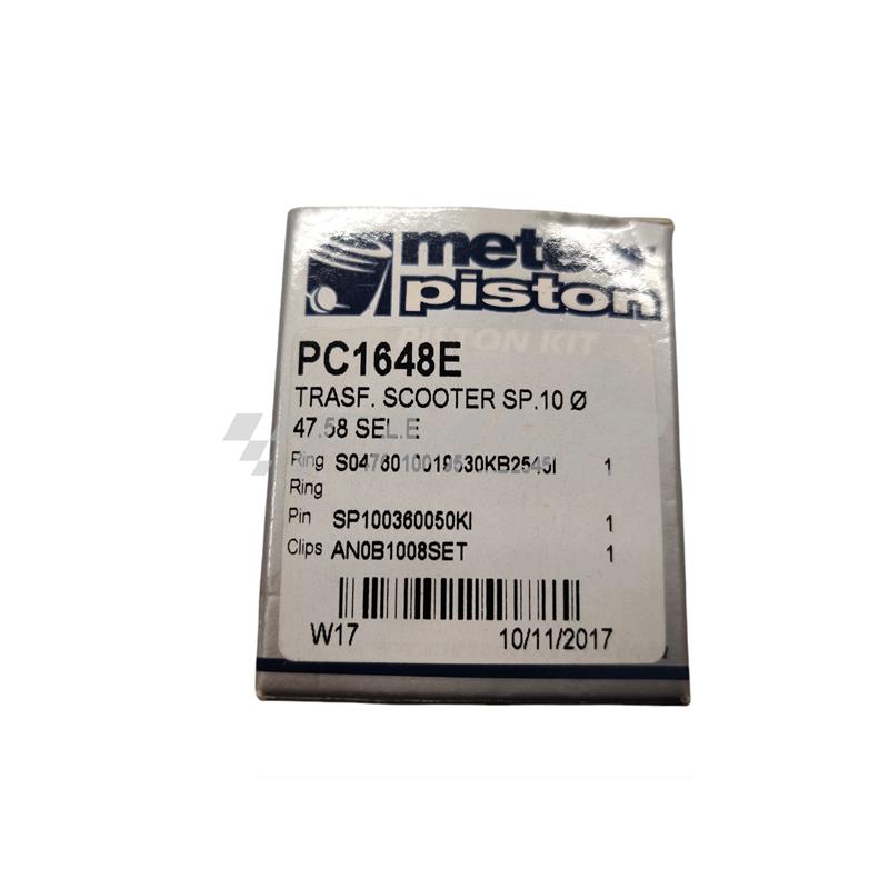 Pistone meteor Athena modello sporting con diametro 47,58 mm  spinotto 10 mm e selezione E per gruppi termici Athena sporting e Top TPR 1° serie, ricambio PC1648E