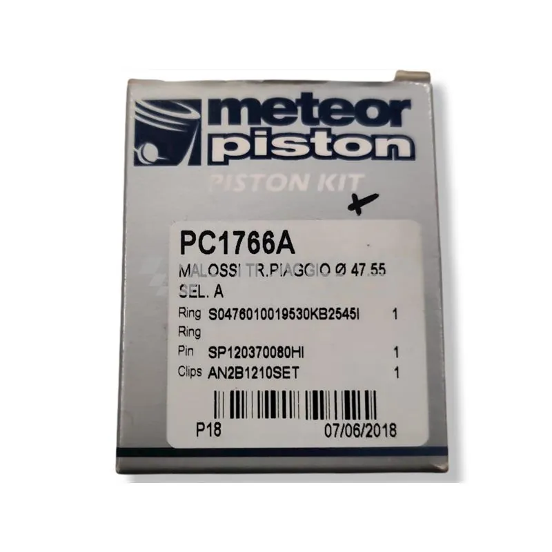 PC1766A Pistone polini evo 47,6 mm spin.12 monof