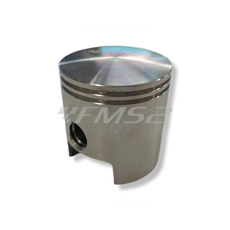 Pistone Meteor diametro 50,0 mm bifascia spinotto 12 mm per motori Minarelli AM6 con cilindro ghisa Top performance base, ricambio PC1933100