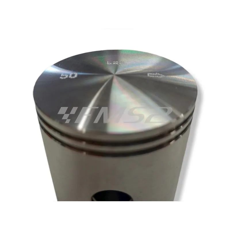 Pistone Meteor diametro 50,0 mm bifascia spinotto 12 mm per motori Minarelli AM6 con cilindro ghisa Top performance base, ricambio PC1933100