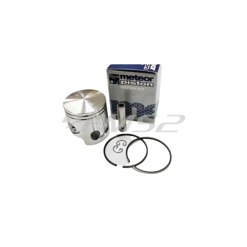 Pistone Meteor per gruppi termici Top performance bifascia Minarelli diametro 47,8 mm e spinotto 10 mm, ricambio PC2300080