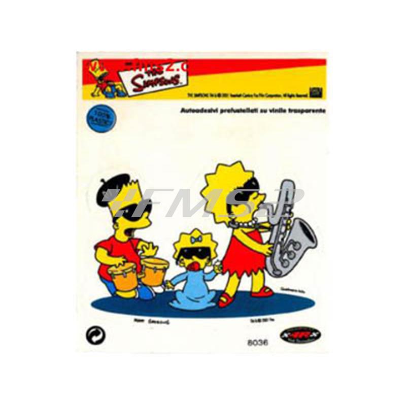 Adesivo simpsons, ricambio 8036