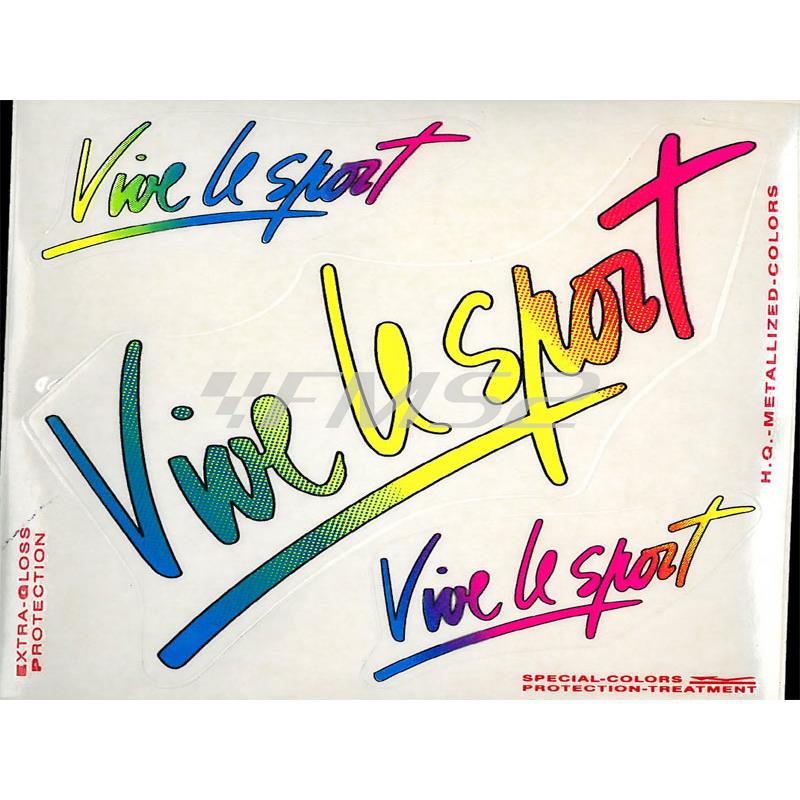 Adesivo viva lo sport, ricambio 875