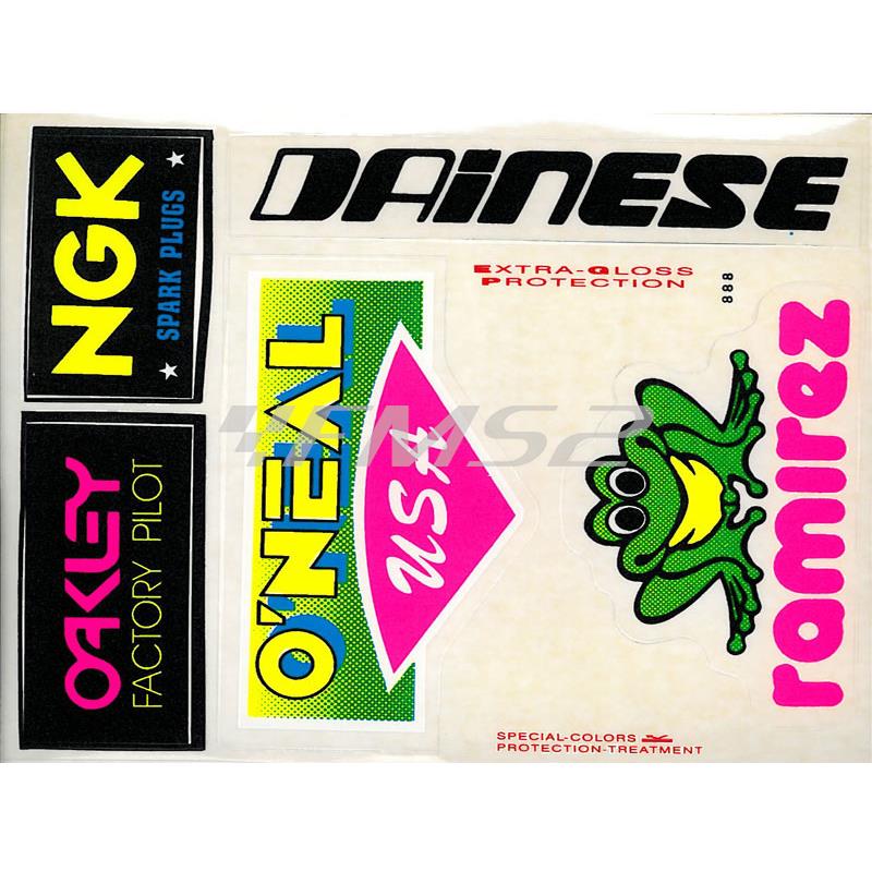 Adesivo Dainese - Ramirez - O'Neal, ricambio 888