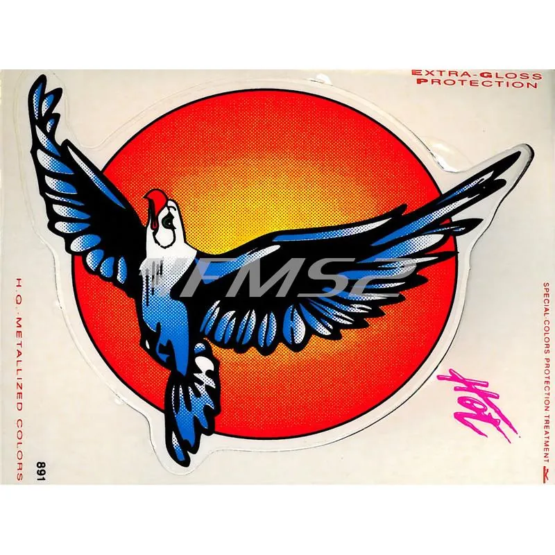 Adesivo aquila con sole, ricambio 891