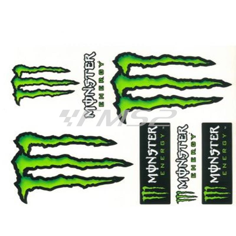 Adesivo Monster tabella 20 x 24 mm, ricambio 9151