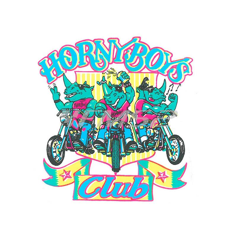Adesivo horny boys club, ricambio ADE018