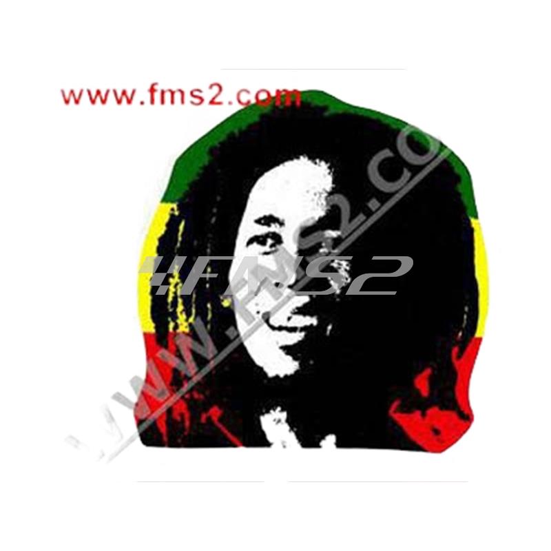 Adesivo bob con bandiera, ricambio BOBMARLEY