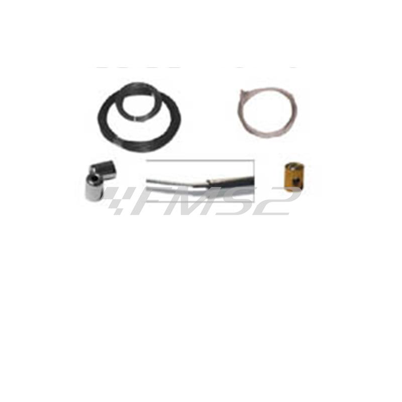 Kit1 completo di filo e serpentina Racing con teflon e accessori complementari per applicazioni varie, ricambio kit1