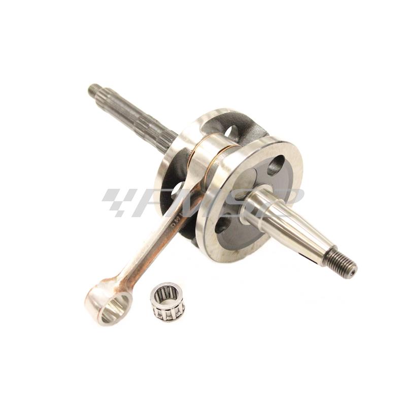 Albero motore athena Speciale per scooter Piaggio corsa 44 mm, biella con interasse da 90 mm e spinotto 12 mm da abbinare al gruppo termico athena, ricambio 071814