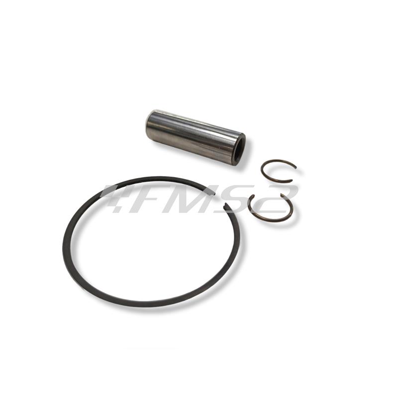 Pistone Athena Racing diametro 47,6 mm selezione A spinotto 10 mm monofascia e cielo piatto, ricambio 080002.A