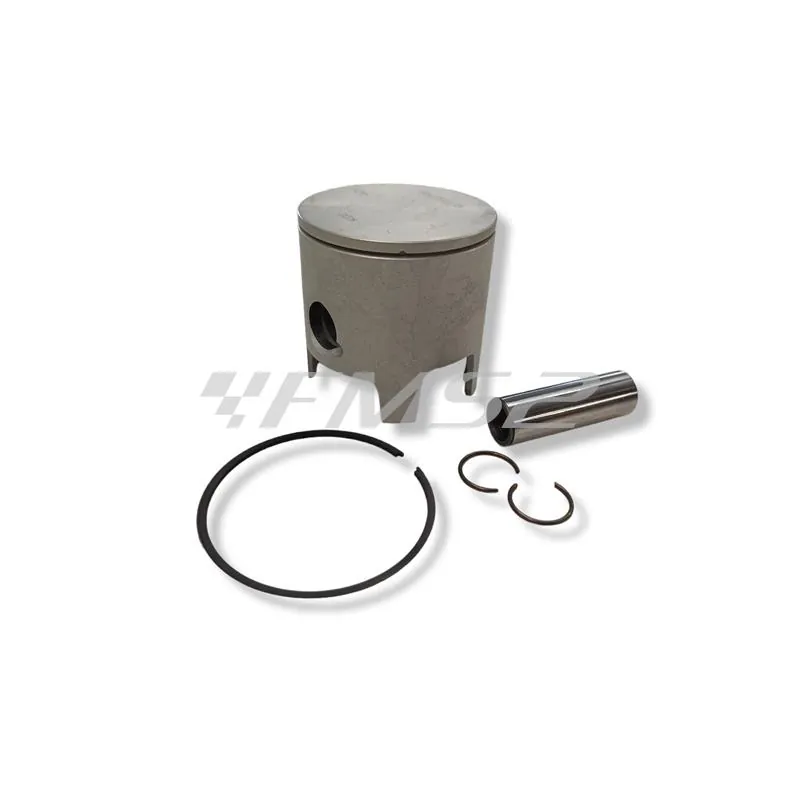 Pistone Athena Racing diametro 47,6 mm selezione C spinotto 10 mm mono fascia e cielo piatto, ricambio 080002.C