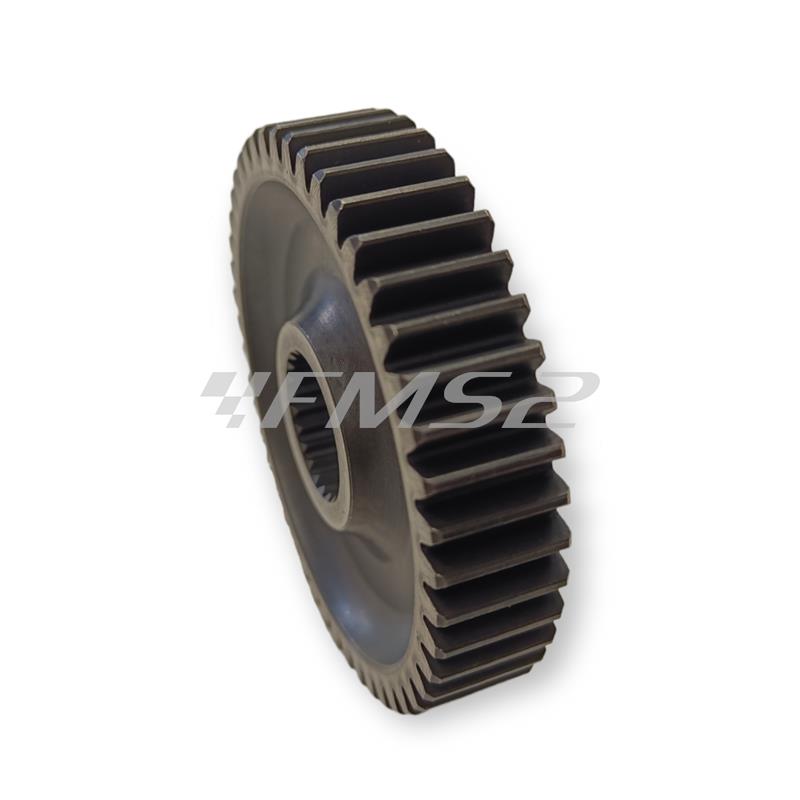 Rapporto secondario Piaggio Gilera z16-47 innesto diametro 17 mm (Athena), ricambio 082515