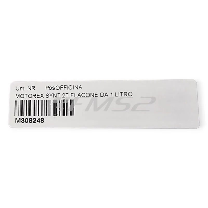 M308248 Olio miscela Motorex Power Synt 100% sintetico 2 tempi flacone da 1 litro - adatto anche alla miscelazione automatica