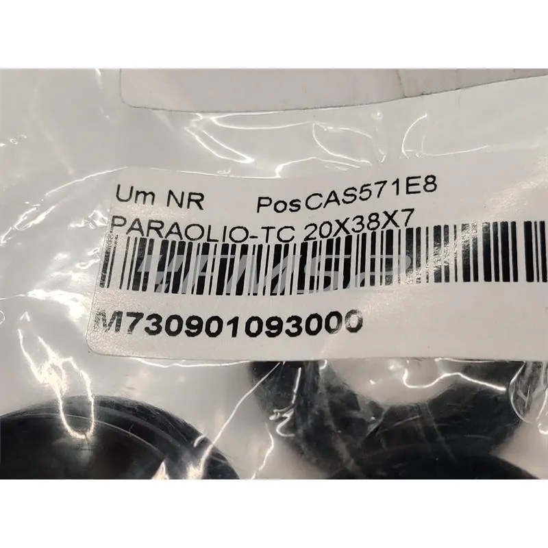 Paraolio Athena in gomma modello e misura TC 20x38x7 mm, ricambio M730901093000