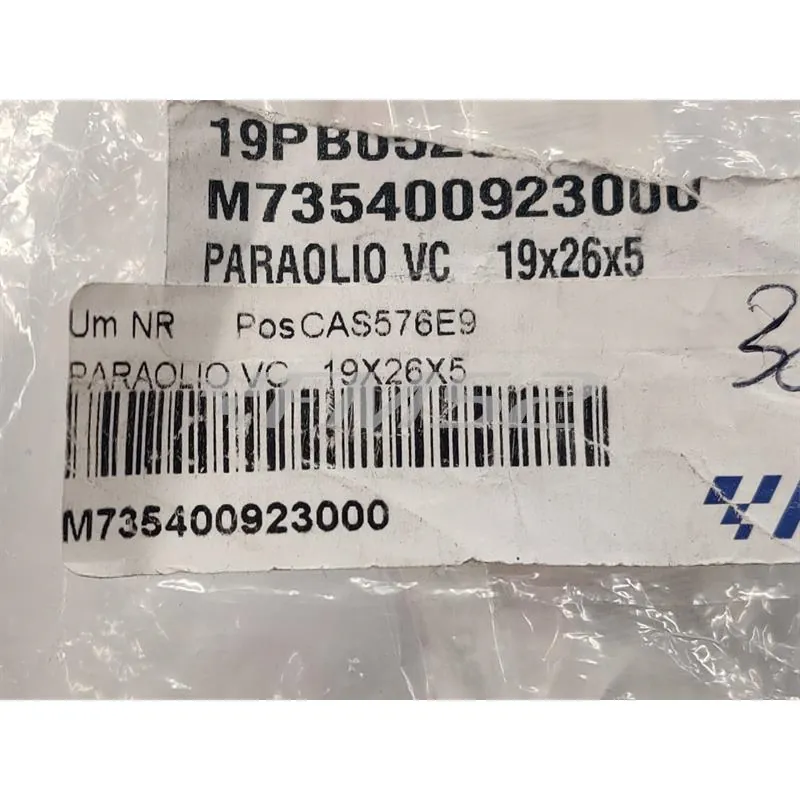 Paraolio Athena in gomma modello VC e misura 19x26x5  mm,  ricambio M735400923000