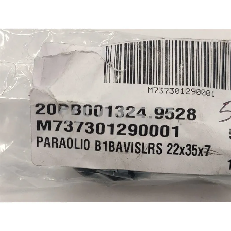 Paraolio Athena in gomma modello B1BAVISLRS e misura 22x35x7  mm, ricambio M737301290001