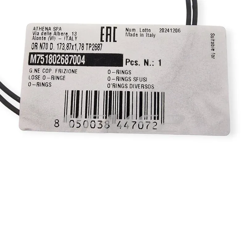 M751802687004 Guarnizione coperchietto frizione Athena M751802687004 per Honda CRF 250 R 2010-2017 e Suzuki RM 1996-2008