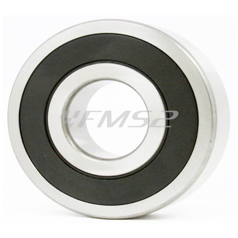 Cuscinetto bearing SKF ruota anteriore scooter MBK e Yamaha 50 con dimensioni 10-35-11 mm e sigla  6300-2RSH con entrambe i lati chiusi (ATHENA), ricambio MS100350110DD