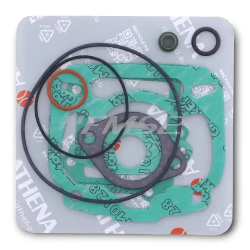 Serie guarnizioni smeriglio Athena per motori Rotax 122 montato su Aprilia Classic, Rx 125 cc 2T prodotti dal 1995 fino al 2010 e HM Vent 125 cc 2T prodotti dal 2008 fino al 2015, ricambio P400010600013