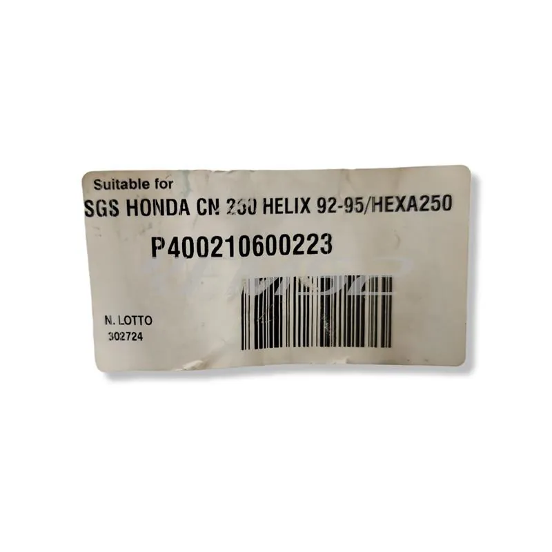 Guarnizioni smeriglio Honda cn250 helix 92-95-hexa250 Athena, ricambio P400210600223