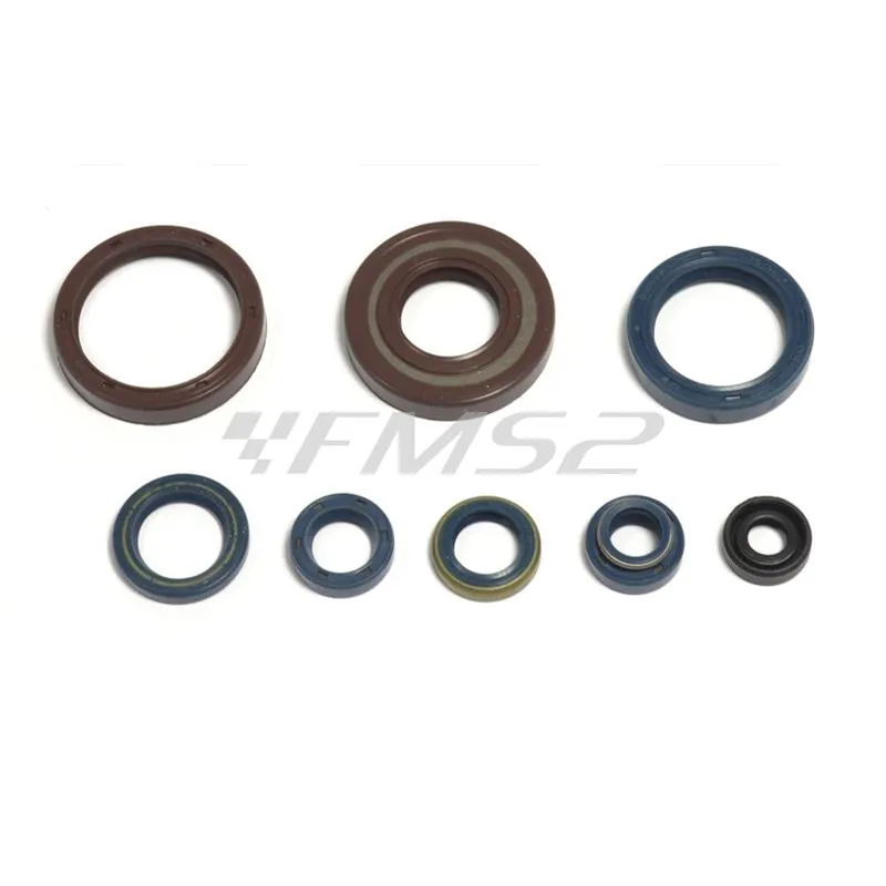 Serie paraolio motore completa Athena per moto Husqvarna  CR e WR 125 cc 2 tempi prodotti dal 1997 fino al 2014, ricambio P400220400128