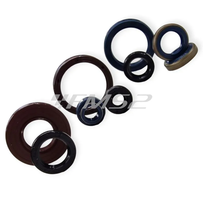 Serie paraolio motore completa Athena per moto Husqvarna  CR e WR 125 cc 2 tempi prodotti dal 1997 fino al 2014, ricambio P400220400128