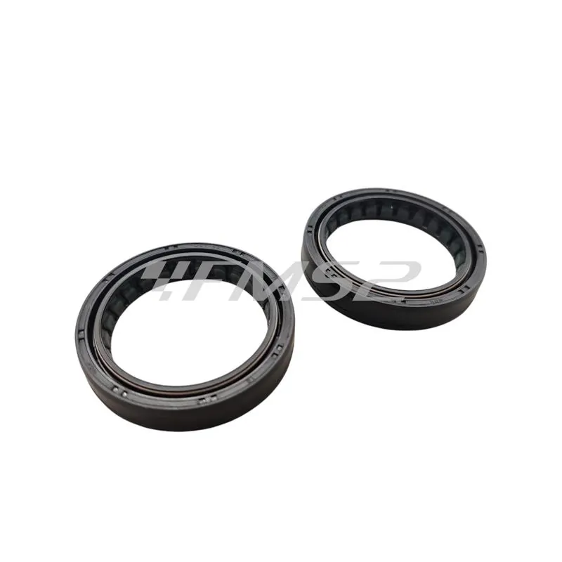 Serie paraolio forcella Athena modello NOK MGR-RSA con misura 45x58x11 mm montati su moto e maxi moto BMW, GAS GAS, HUSQVARNA, MOTO GUZZI, ricambio P40FORK455085