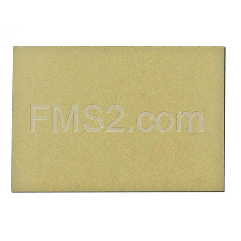 Foglio paper-prespan athena per guarnizioni, con le seguenti dimensioni 500mm x 500mm e spessore da 0,10mm, ricambio S362080105000