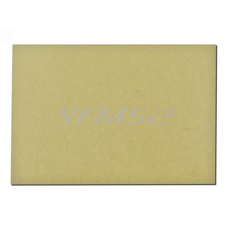 Foglio paper-prespan athena per guarnizioni, con le seguenti dimensioni 500mm x 500mm e spessore da 0,10mm, ricambio S362080105000