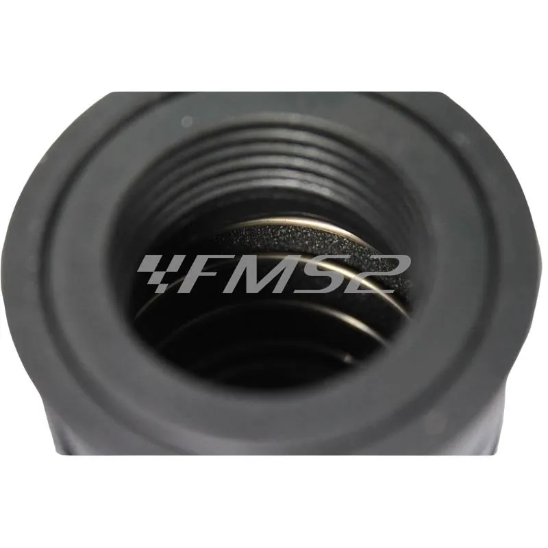 Filtro aria Athena in spugna con attacco dritto e diametro di fissaggio da 35 mm completo di lamiera asportabile anti acqua, ricambio S410000200004