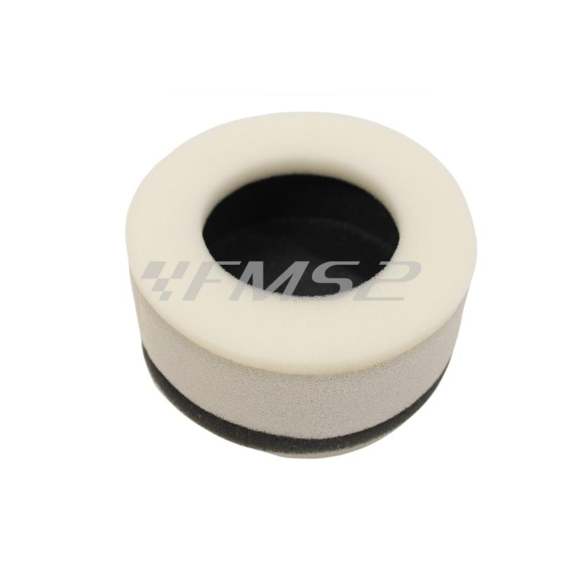 Filtro aria Athena in spugna ignifuga e doppio strato di colore bianco e nero per enduro e motard HM Cre 50 tutte le versioni, ricambio S410210200096