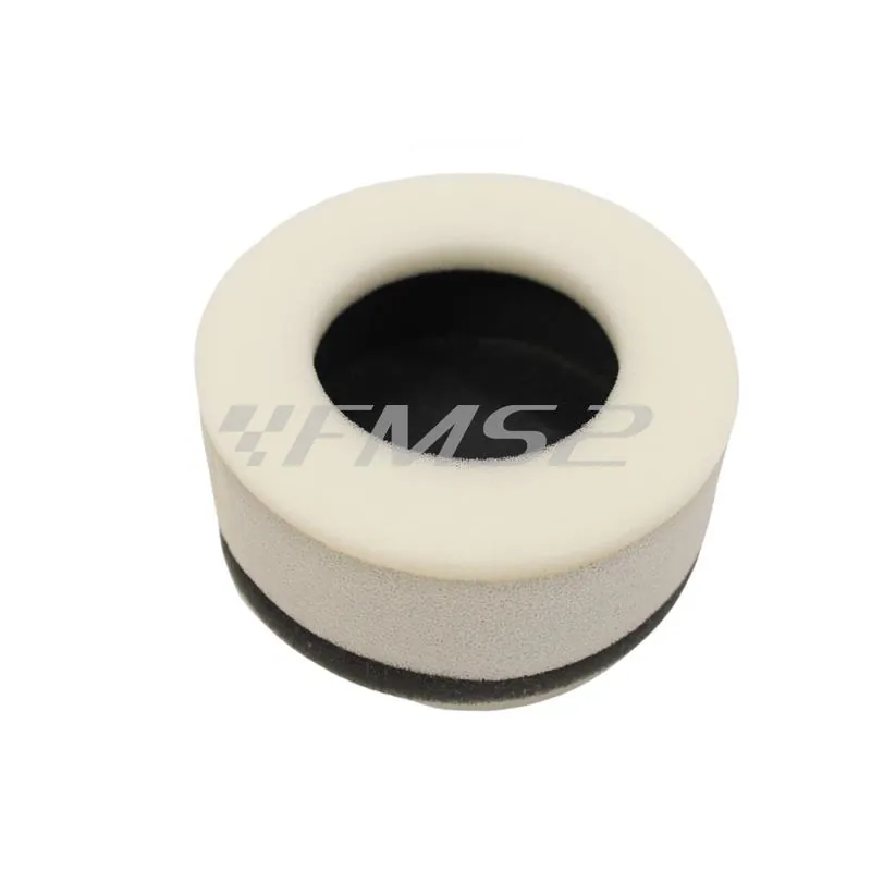 S410210200096 Filtro aria Athena in spugna ignifuga e doppio strato di colore bianco e nero per enduro e motard HM Cre 50 tutte le versioni