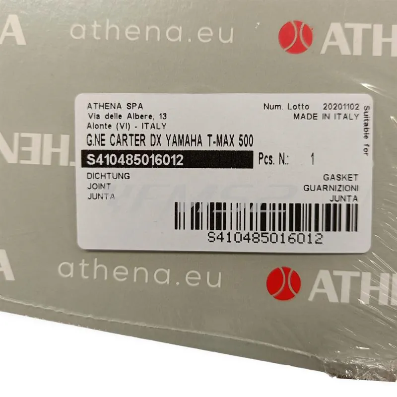 S410485016012 Guarnizione carter destro Athena per motore maxi scooter Yamaha T-MAX 500 cc