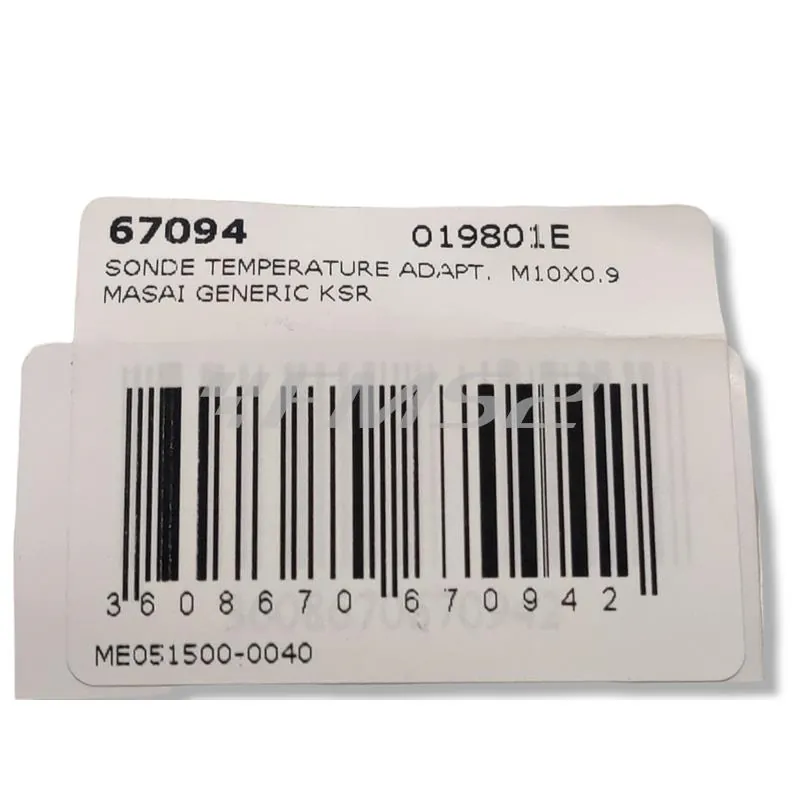 Sonda temperatura   masai / generic / ks, ricambio 019801E