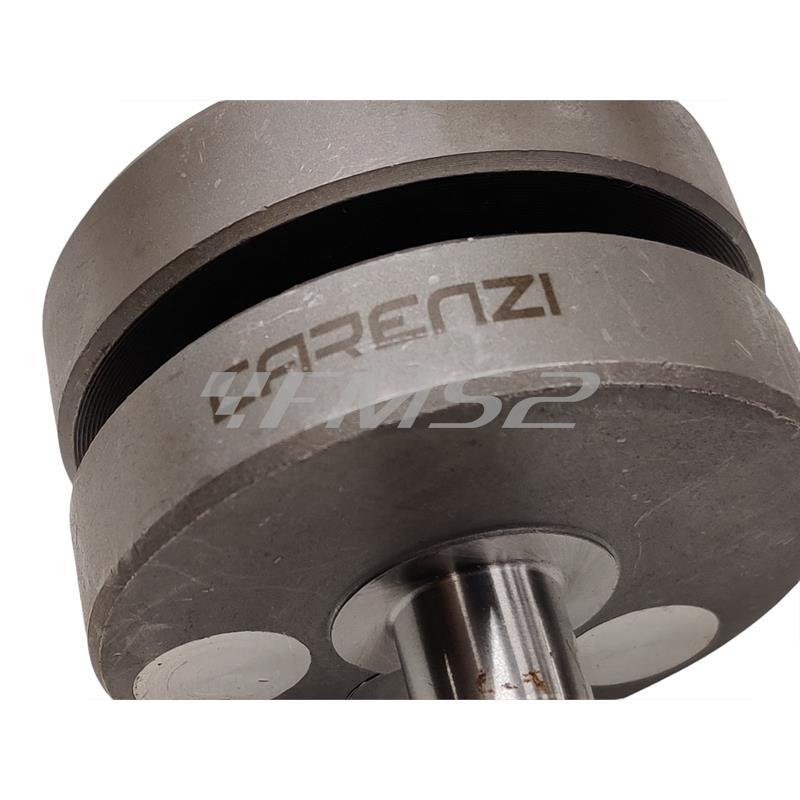 Albero motore Carenzi Racing modello 2019 a spalle piene con gabbia da 12 mm e corsa standard per motori Minarelli serie AM345 e AM6 TNT, ricambio 090935A