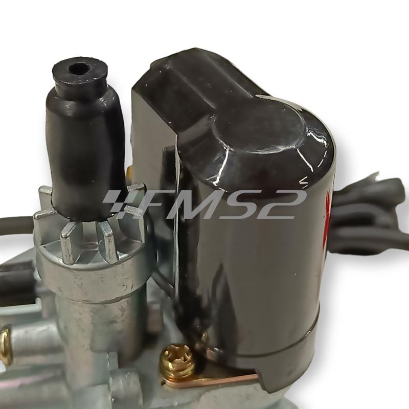 Carburatore TNT original tipo Gurtner completo di starter automatico per scooter Peugeot e Kymco 2 tempi, ricambio 111040