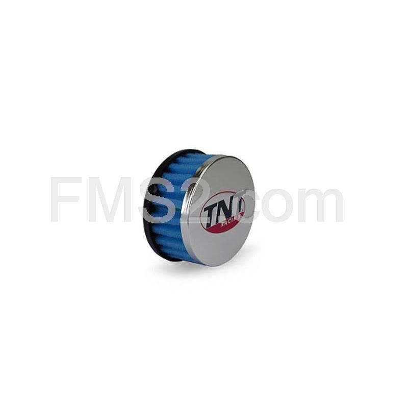 Filtro aria TNT r-box hs versione attacco dritto con diametro da 28mm e 35mm con spugna di colore blu. adattabile ai carburatori Dell'Orto phva, ricambio 115083