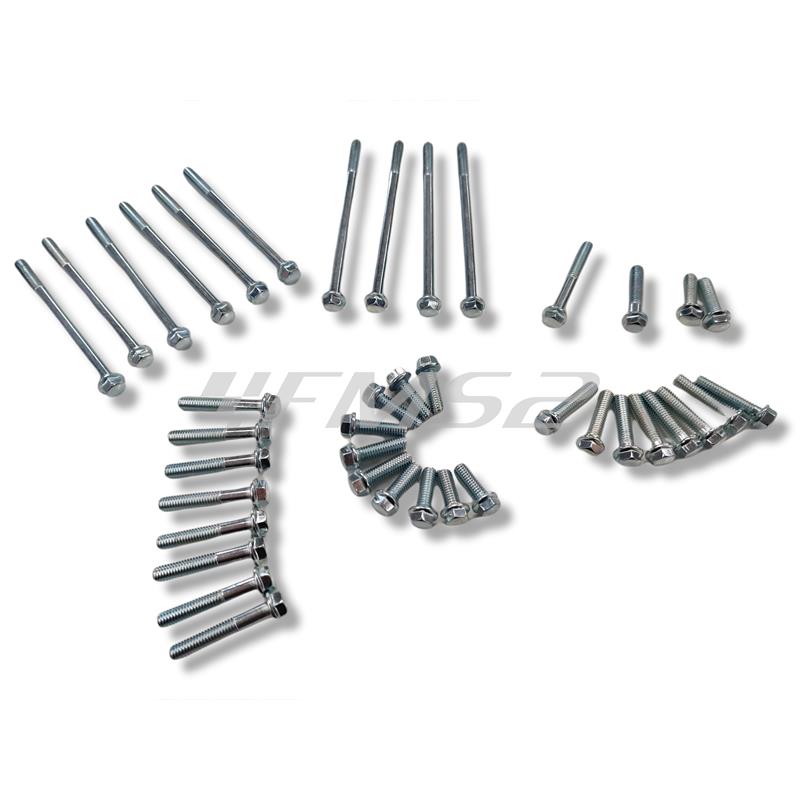 Kit completo viti  motore kymco gy6 50cc, ricambio 171184