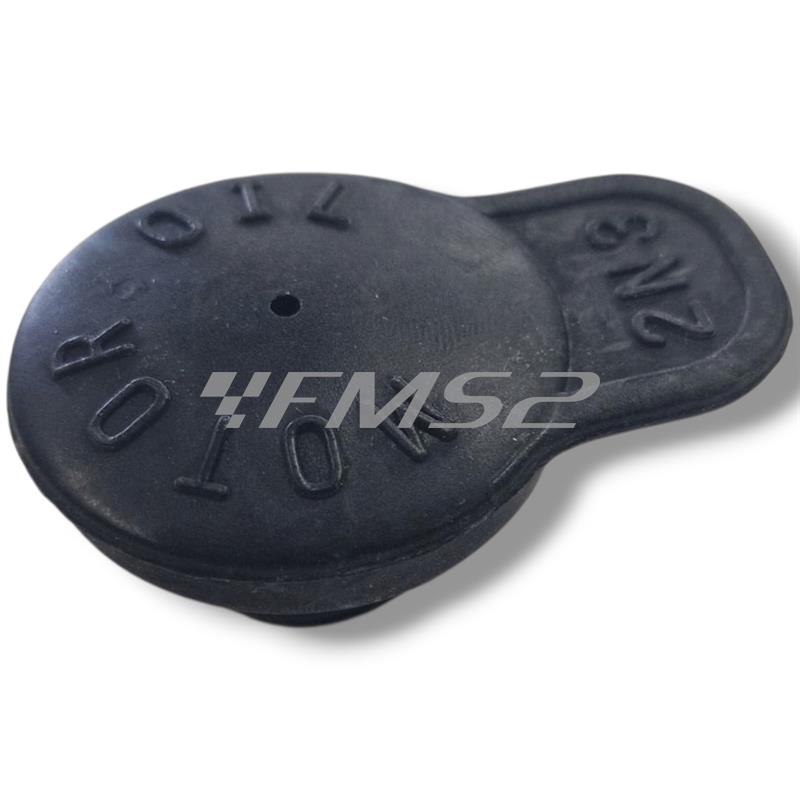 Tappo in gomma nera per serbatoio olio miscela tipo originale Yamaha per scooter con motore Minarelli aria e liquido verticali e orizzontali aria e liquido, ricambio 171200A