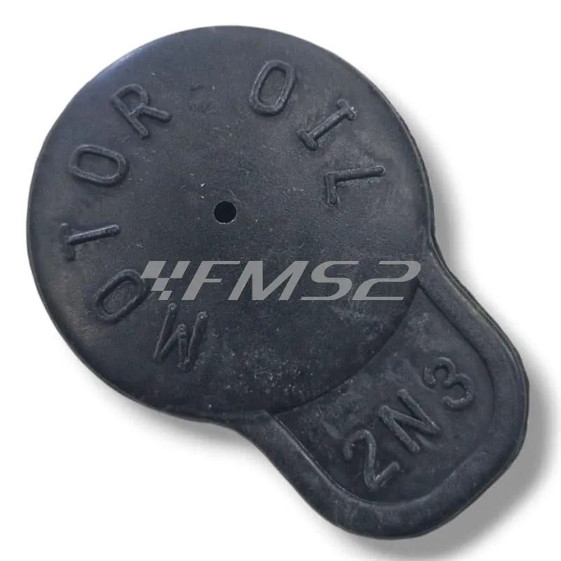Tappo in gomma nera per serbatoio olio miscela tipo originale Yamaha per scooter con motore Minarelli aria e liquido verticali e orizzontali aria e liquido, ricambio 171200A