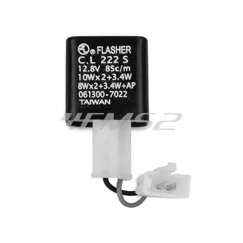 Centralina con resistenza per frecce a led maxi scooter Yamaha t-max 500 12,8 volt (TNT), ricambio 187230B