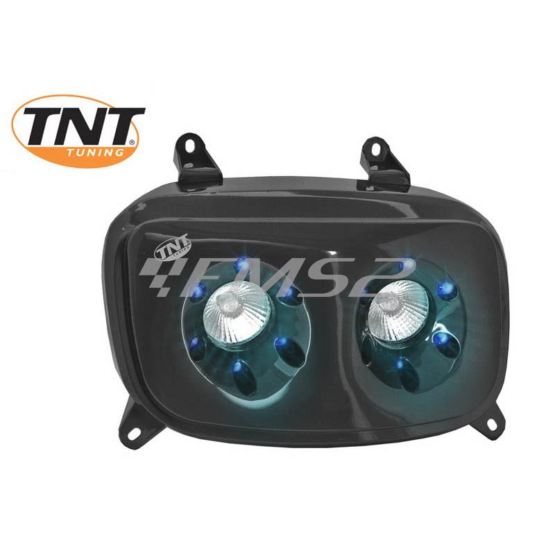 Maschera 2 fari alog.+leds BW'S  2004 nera TNT, ricambio 201309A