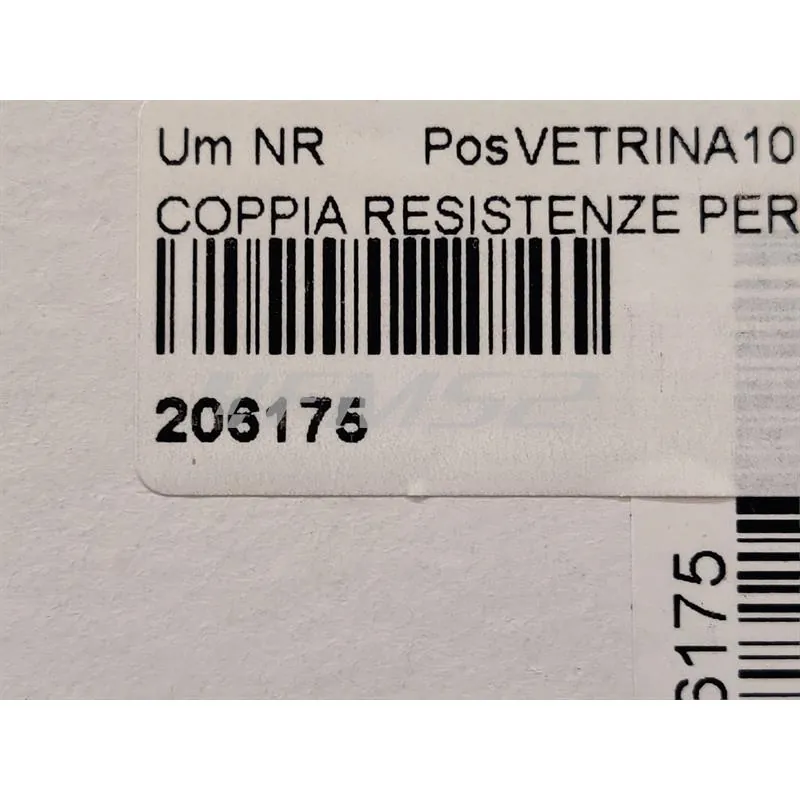 Coppia resistenze per frecce a led leds, ricambio 206175