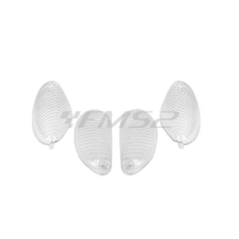 Kit 4 gemme frecce trasparenti  typhoon, ricambio 206322A